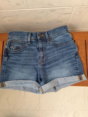 J. Crew Light Blue Denim Jeans with Gold Stitching